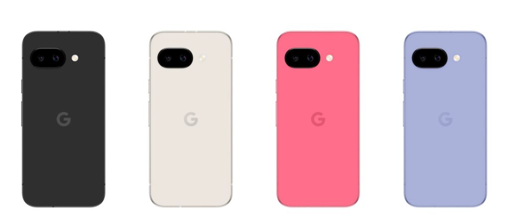 Расцветки смартфона Pixel 9a